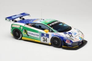 Lamborghini Gallardo LP600+ GT3 Reiter Engineering #34 H-J. Stuck / D. Rostek ADAC 24 Hours Nurburgring 2011 Minichamps 1:18  — immagine 4 di 6