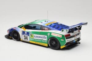 Lamborghini Gallardo LP600+ GT3 Reiter Engineering #34 H-J. Stuck / D. Rostek ADAC 24 Hours Nurburgring 2011 Minichamps 1:18  — immagine 5 di 6