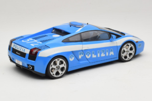 Lamborghini Gallardo Polizia AUTOart 1:18 74576 Pressofusione — immagine 3 di 8