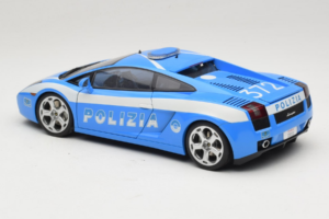 Lamborghini Gallardo Polizia AUTOart 1:18 74576 Pressofusione — immagine 7 di 8