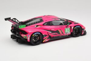Lamborghini Huracan GT3 EVO2 #83 R. Frey / M. Gatting / S. Bovy Iron Dames 24 Hours of Daytona 2023 TopSpeed 1:18 TS0532 Pres — immagine 2 di 6