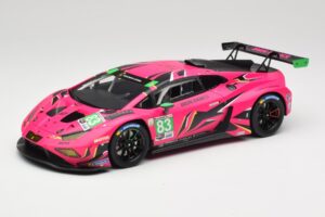 Lamborghini Huracan GT3 EVO2 #83 R. Frey / M. Gatting / S. Bovy Iron Dames 24 Hours of Daytona 2023 TopSpeed 1:18 TS0532 Pres