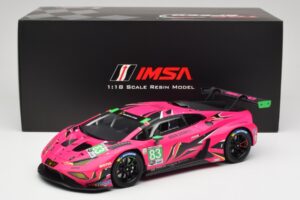 Lamborghini Huracan GT3 EVO2 #83 R. Frey / M. Gatting / S. Bovy Iron Dames 24 Hours of Daytona 2023 TopSpeed 1:18 TS0532 Pres — immagine 6 di 6