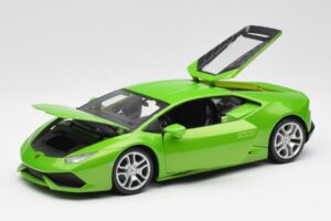 Lamborghini Huracan LP610-4 Verde Bburago 1:18 18-11038 Pressofusione — immagine 2 di 8