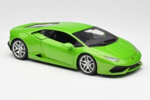 Lamborghini Huracan LP610-4 Verde Bburago 1:18 18-11038 Pressofusione — immagine 6 di 8