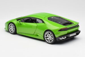 Lamborghini Huracan LP610-4 Verde Bburago 1:18 18-11038 Pressofusione — immagine 7 di 8