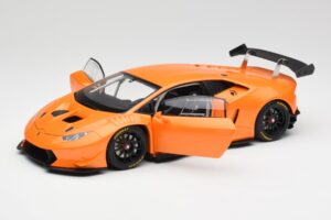 Lamborghini Huracan LP620-2 Super Trofeo Arancio Borealis Pearl Effect AUTOart 1:18 81558 Pressofusione — immagine 2 di 8