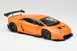 Lamborghini Huracan LP620-2 Super Trofeo Arancio Borealis Pearl Effect AUTOart 1:18 81558 Pressofusione — immagine 7 di 8