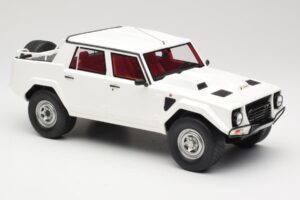 Lamborghini LM002 Bianco Kyosho 1:18 GTS18508W Resina — immagine 4 di 6