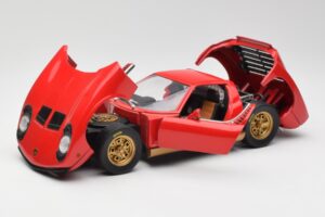 Lamborghini Miura Rosso Anson 1:18 30302 Pressofusione — immagine 2 di 8