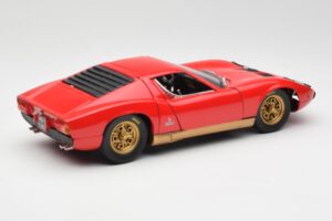 Lamborghini Miura Rosso Anson 1:18 30302 Pressofusione — immagine 3 di 8