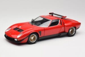 Lamborghini Miura SVR Rosso & Nero Kyosho 1:18 08319R Pressofusione