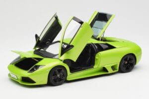 Lamborghini Murcielago LP640 Ithaca Verde Metallic AUTOart 1:18 74624 Pressofusione — immagine 2 di 8