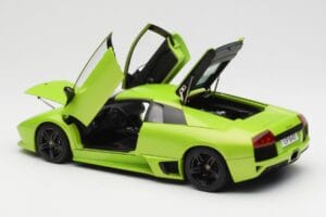 Lamborghini Murcielago LP640 Ithaca Verde Metallic AUTOart 1:18 74624 Pressofusione — immagine 5 di 8