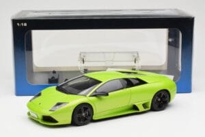 Lamborghini Murcielago LP640 Ithaca Verde Metallic AUTOart 1:18 74624 Pressofusione — immagine 8 di 8