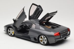 Lamborghini Murcielago LP640 Grigio Norev 1:18 187949 Pressofusione — immagine 5 di 8