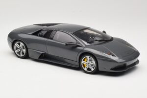 Lamborghini Murcielago LP640 Grigio Norev 1:18 187949 Pressofusione — immagine 6 di 8