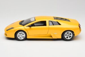 Lamborghini Murcielago LP640 Giallo Bburago 1:18 23124646-M1 Pressofusione — immagine 4 di 8