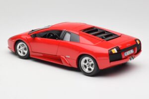 Lamborghini Murcielago Rosso Bburago 1:18 3316 Pressofusione — immagine 7 di 8