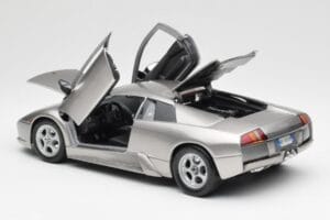 Lamborghini Murcielago Argento Maisto 1:18 7450257 Pressofusione — immagine 5 di 8