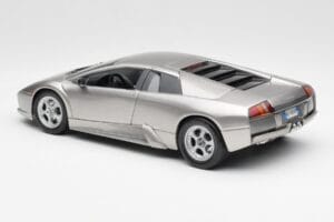 Lamborghini Murcielago Argento Maisto 1:18 7450257 Pressofusione — immagine 7 di 8