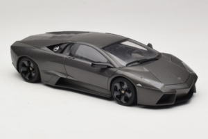 Lamborghini Reventon Matte Grey AUTOart 1:18 74591 Pressofusione — immagine 6 di 8