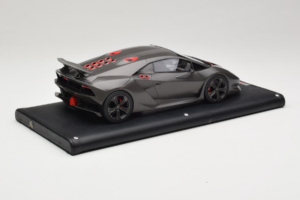 Lamborghini Sesto Elemento Matte Black MR Collection 1:18 LAMB054 Resina — immagine 3 di 6