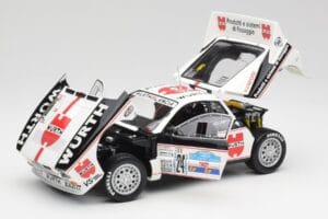 Lancia 037 #1 G. Cunico / E. Bartolich Targa Florio Winner 1983 Kyosho 1:18 08302H Pressofusione — immagine 2 di 8