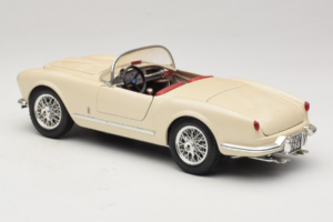 Lancia Aurelia B24 Spider Beige Bburago 1:18 3010-M2 Pressofusione — immagine 7 di 8