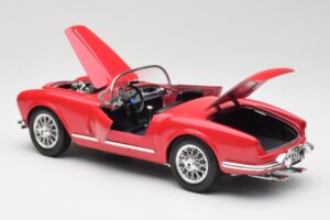 Lancia Aurelia B24 Spider Rosso Bburago 1:18 3010 Pressofusione — immagine 5 di 8