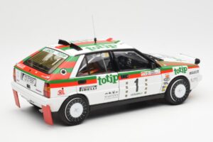 Lancia Delta HF 4WD #1 D. Cerrato Totip Rally Targa Florio 1987 Kyosho 1:18 08960C Pressofusione — immagine 3 di 8