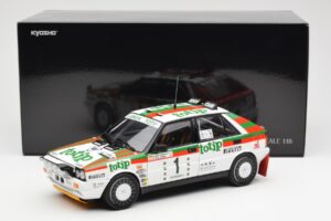 Lancia Delta HF 4WD #1 D. Cerrato Totip Rally Targa Florio 1987 Kyosho 1:18 08960C Pressofusione — immagine 8 di 8