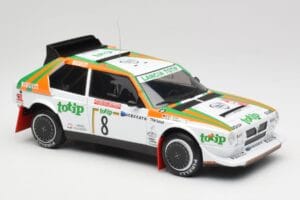 Lancia Delta S4 #8 D. Cerrato / G. Cerri Rally San Remo 1986 IXO 1:18 18RMC133 Pressofusione — immagine 4 di 6