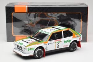 Lancia Delta S4 #8 D. Cerrato / G. Cerri Rally San Remo 1986 IXO 1:18 18RMC133 Pressofusione — immagine 6 di 6