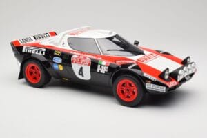 Lancia Stratos HF Gr.4 Nero #0 M. Alen / I. Kivimäki Rally San Remo 1978 Otto 1:12 G088 Resina — immagine 4 di 6