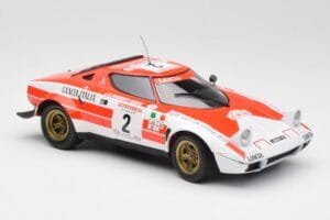 Lancia Stratos HF #2 J-B. Andruet / Biche Winners Tour de Corse 1974 Minichamps 1:18 155741702 Pressofusione — immagine 4 di 6