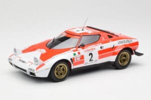 Lancia Stratos HF #2 J-B. Andruet / Biche Winners Tour de Corse 1974 Minichamps 1:18 155741702 Pressofusione