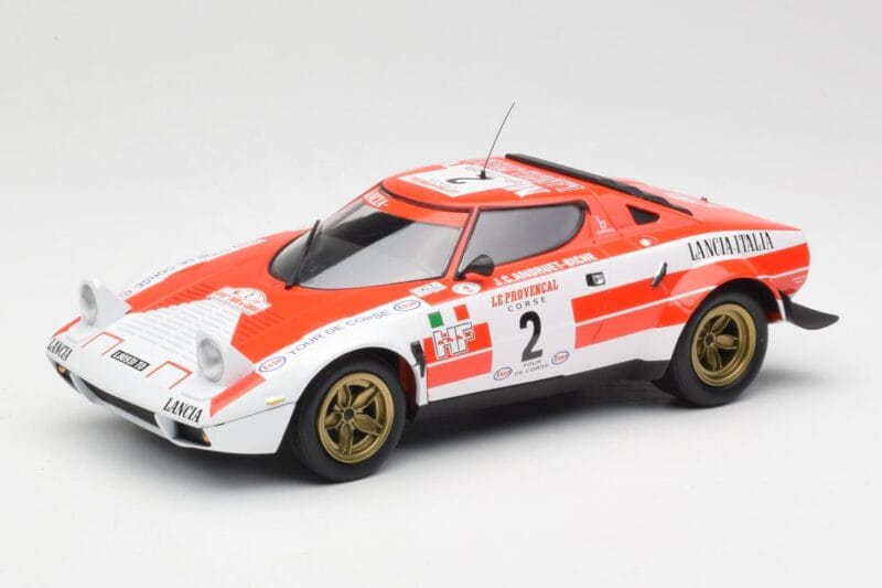 Lancia Stratos HF #2 J-B. Andruet / Biche Winners Tour de Corse 1974 Minichamps 1:18 155741702 Pressofusione