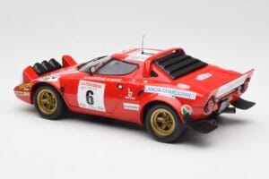 Lancia Stratos HF #6 B. Darniche / A. Mahé Winners Tour de France Automobile 1975 Minichamps 1:18 155751706 Pressofusione — immagine 5 di 6
