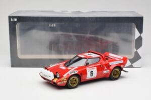 Lancia Stratos HF #6 B. Darniche / A. Mahé Winners Tour de France Automobile 1975 Minichamps 1:18 155751706 Pressofusione — immagine 6 di 6
