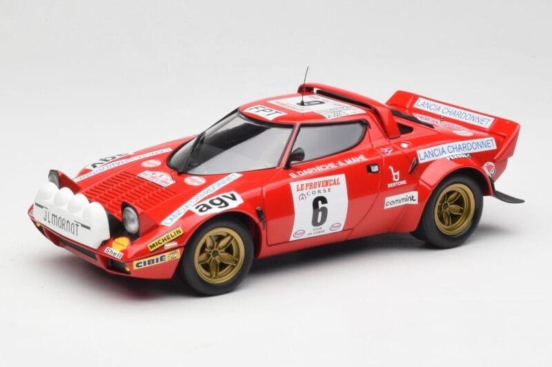 Lancia Stratos HF #6 B. Darniche / A. Mahé Winners Tour de France Automobile 1975 Minichamps 1:18 155751706 Pressofusione