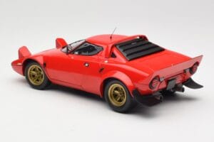 Lancia Stratos Rosso Minichamps 1:18 155741701 Pressofusione — immagine 5 di 6