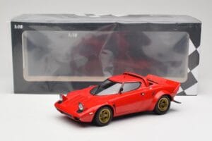 Lancia Stratos Rosso Minichamps 1:18 155741701 Pressofusione — immagine 6 di 6