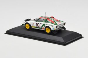 Lancia Stratos #10 Team Alitalia S. Munari / S. Maiga Rally Monte Carlo 1976 Minichamps 1:43 430761210 Pressofusione — immagine 3 di 4