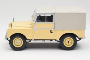 Land Rover 88 Series 1 Hard Top Beige Chiaro MCG 1:18 MCG18368 Pressofusione — immagine 5 di 6
