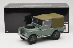 Land Rover 88 Series I Verde Minichamps 1:18 150168900 Pressofusione — immagine 8 di 8