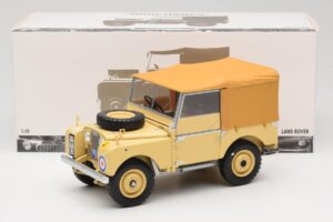 Land Rover 88 Series I RAF Beige Minichamps 1:18 150168911 Pressofusione — immagine 8 di 8