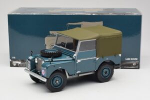 Land Rover 88 Series I Azzurro Minichamps 1:18 150168907 Pressofusione — immagine 8 di 8