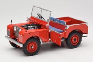 Land Rover 88 Series I Rosso Minichamps 1:18 150168910 Pressofusione — immagine 2 di 8