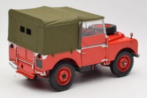Land Rover 88 Series I Rosso Minichamps 1:18 150168910 Pressofusione — immagine 3 di 8
